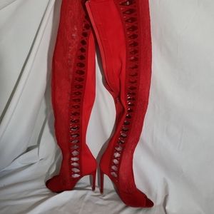 Womans knee high boots